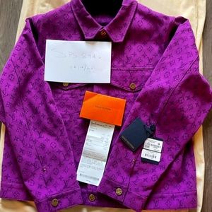 2019 fall/winter Louis Vuitton denim jacket